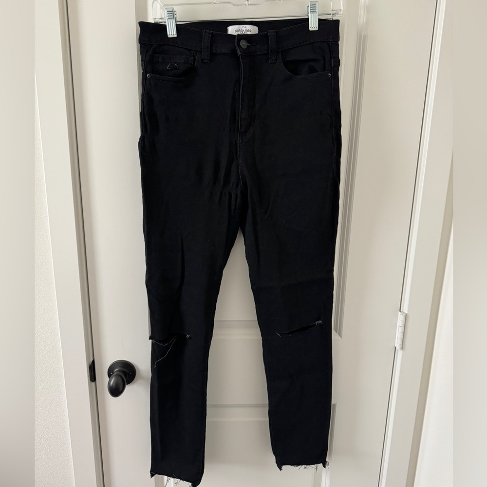 Carly Jean Los Angeles CJLA Black Skinny Jeans